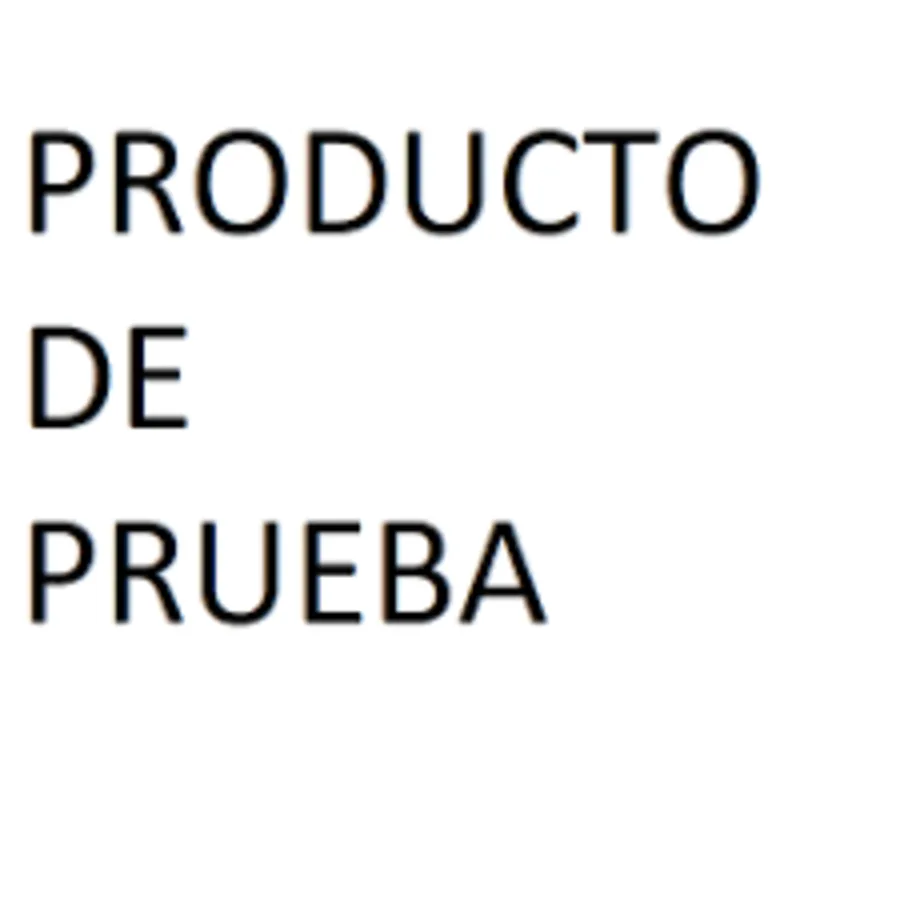prodcuto prueba