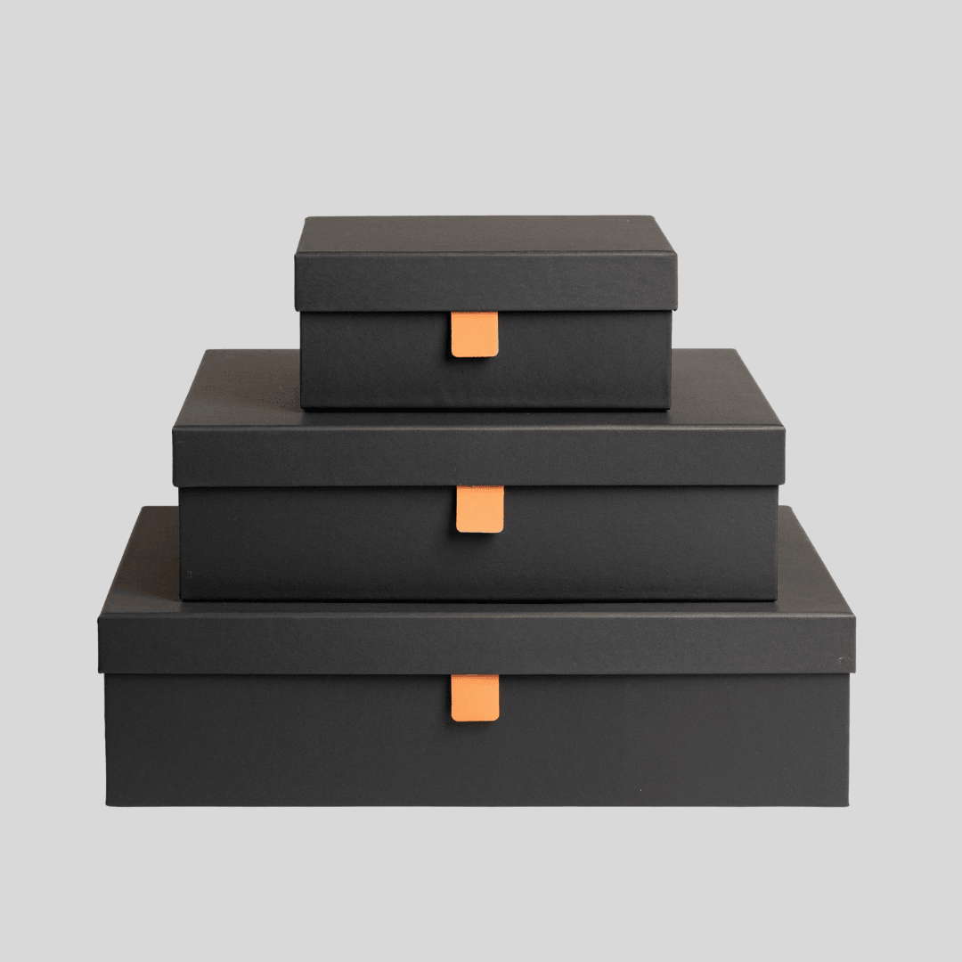 Caja DecoBox Black set X3