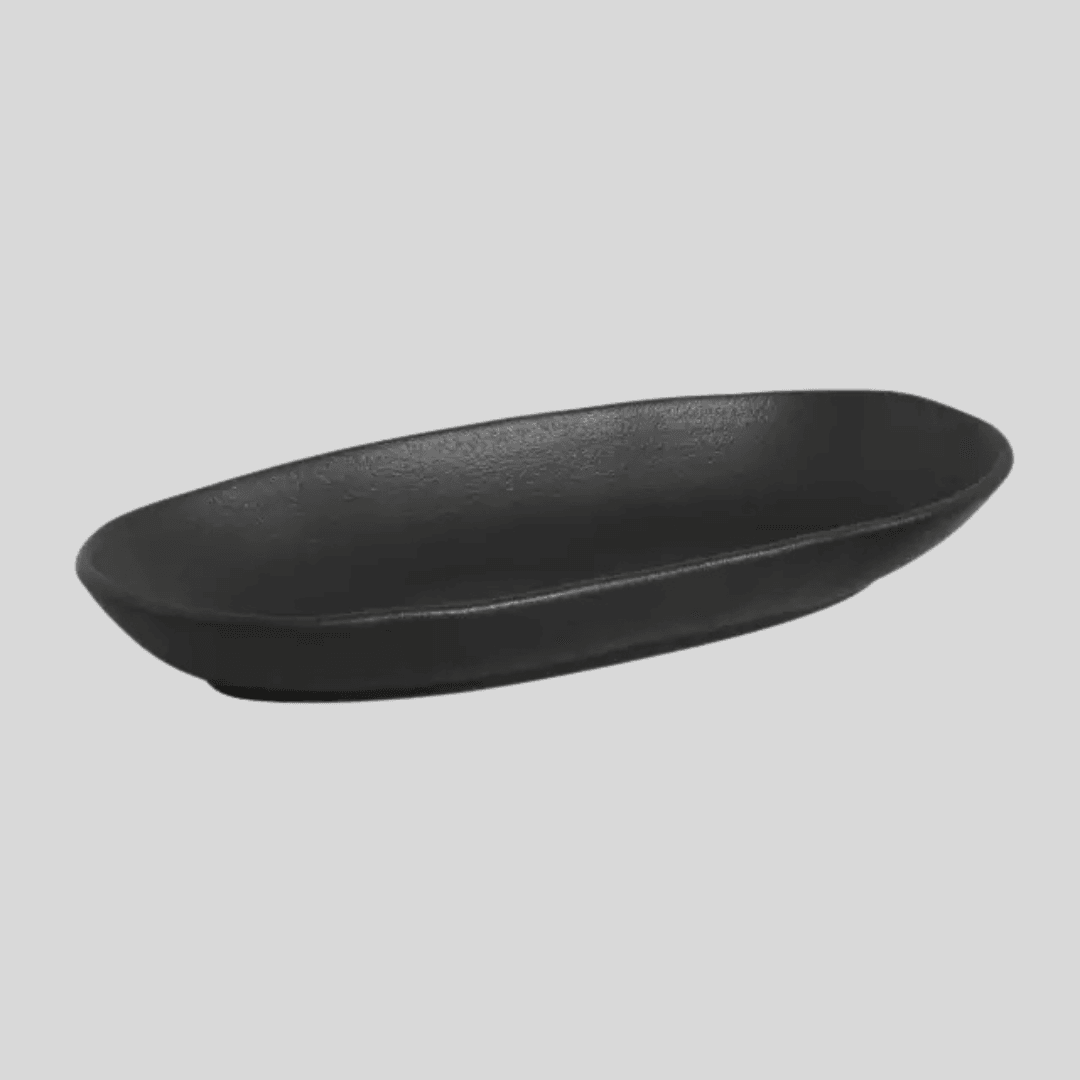 Fuente Ovalada Orgánica Plain 32cm